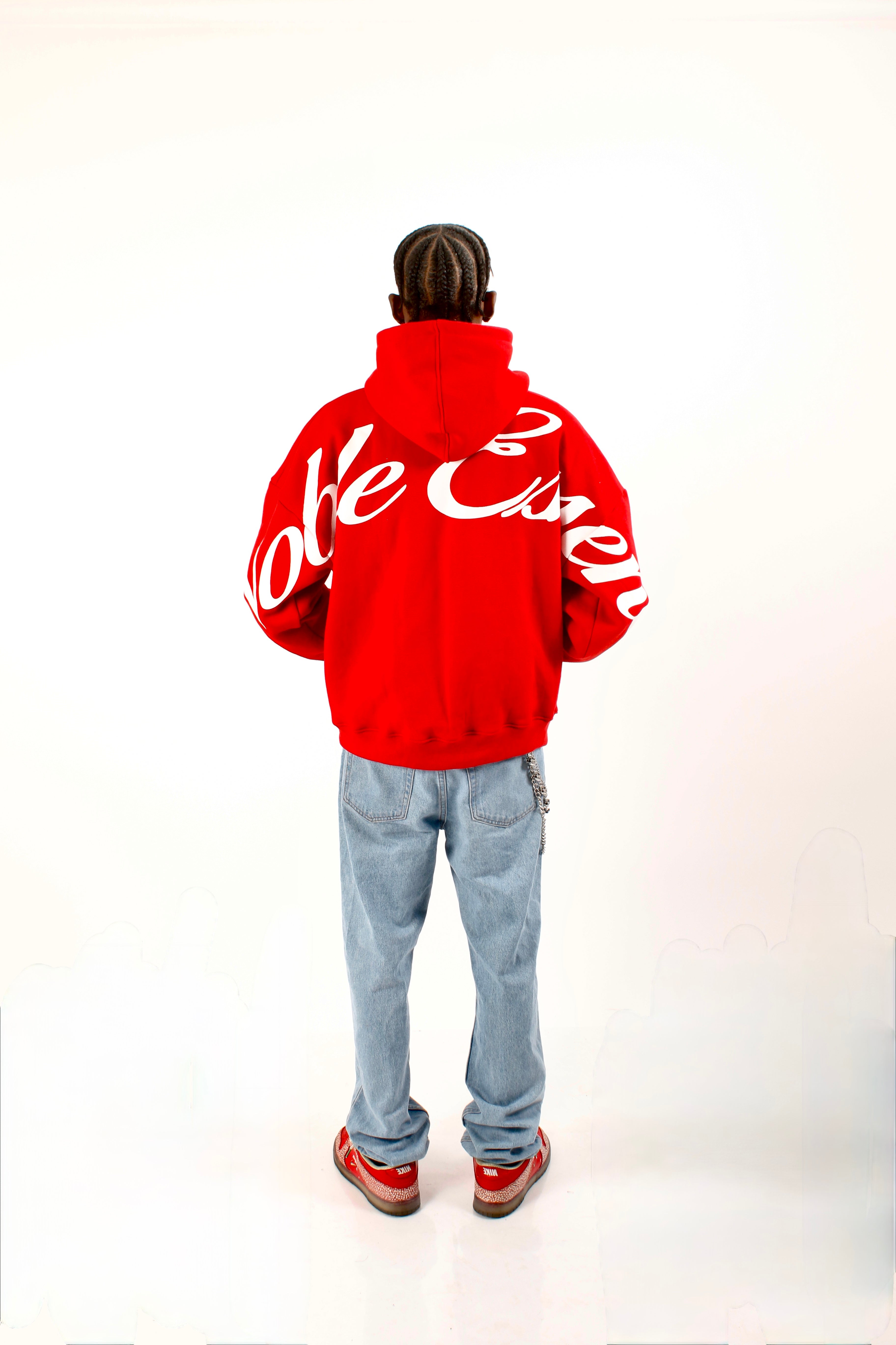 Red Statement Hoodie