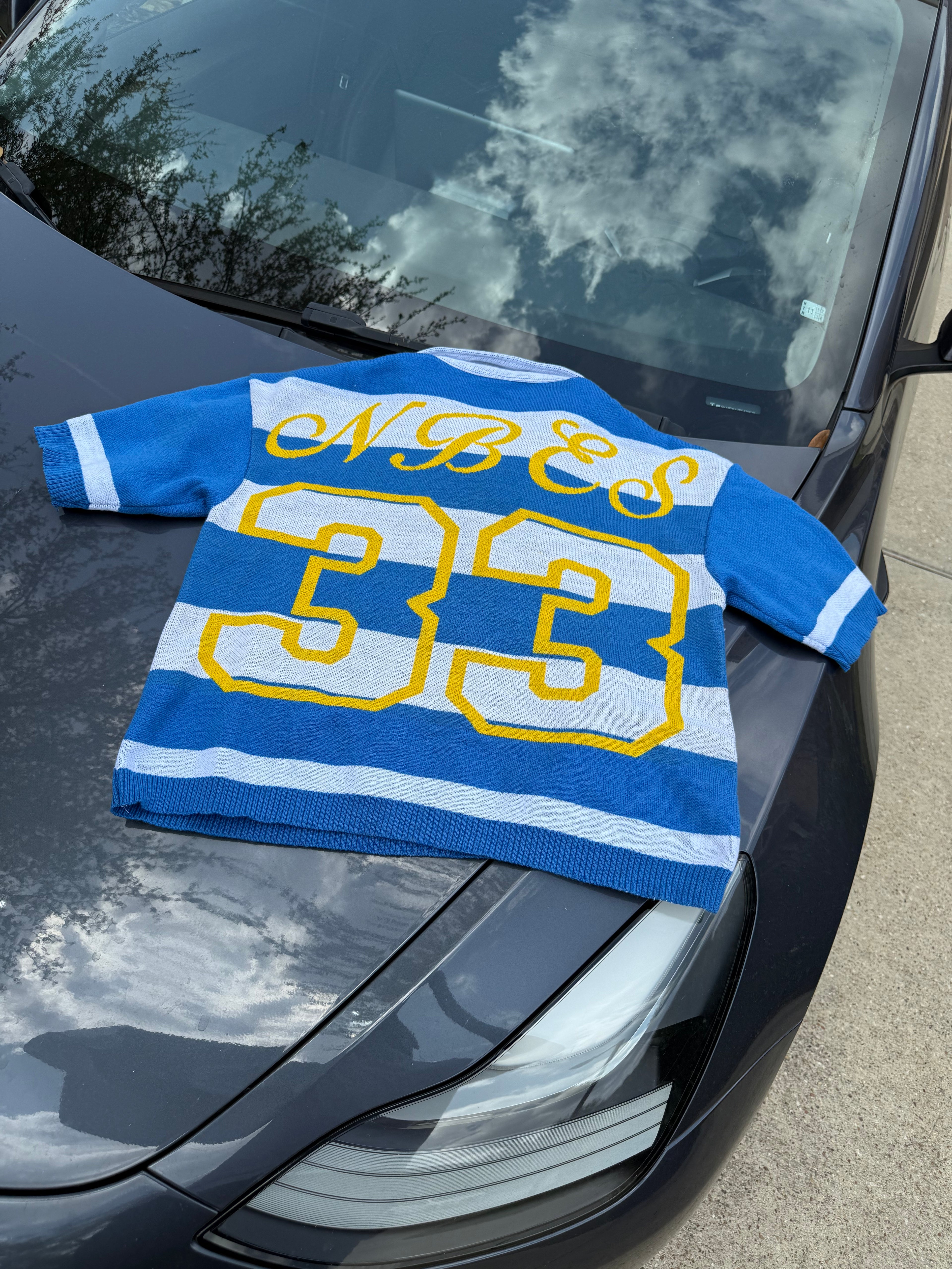Blue Noble Knitted Polo