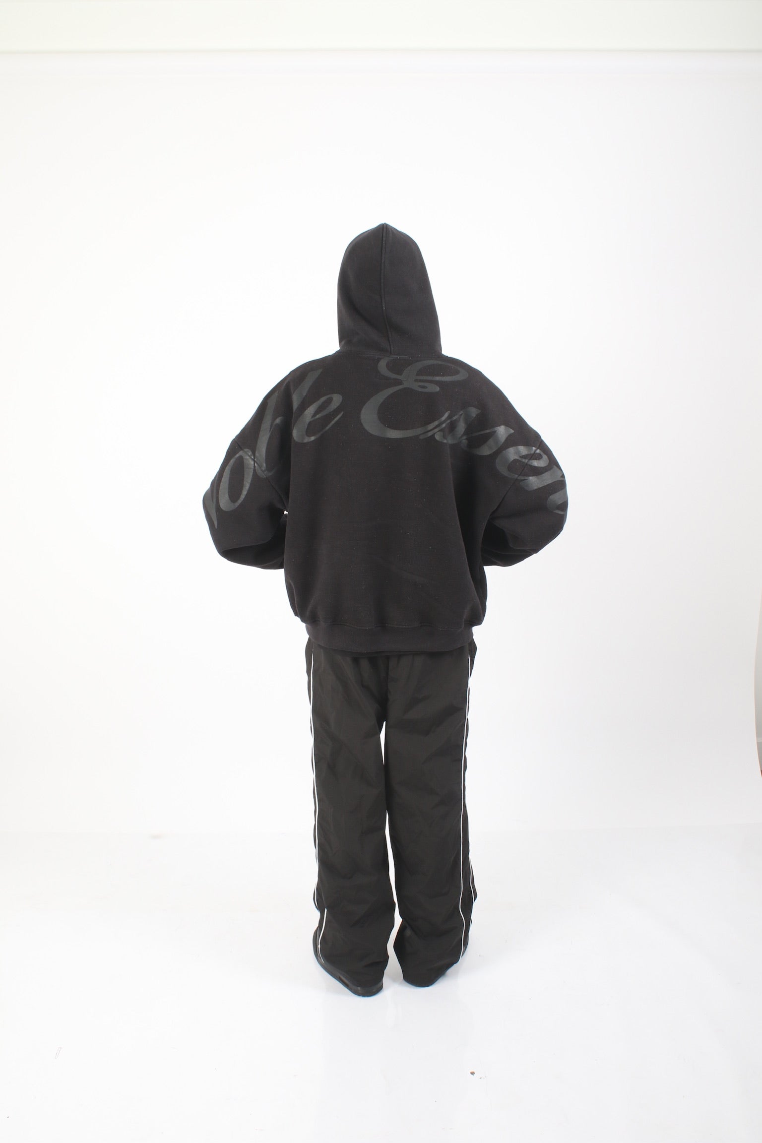 Black Statement Hoodie