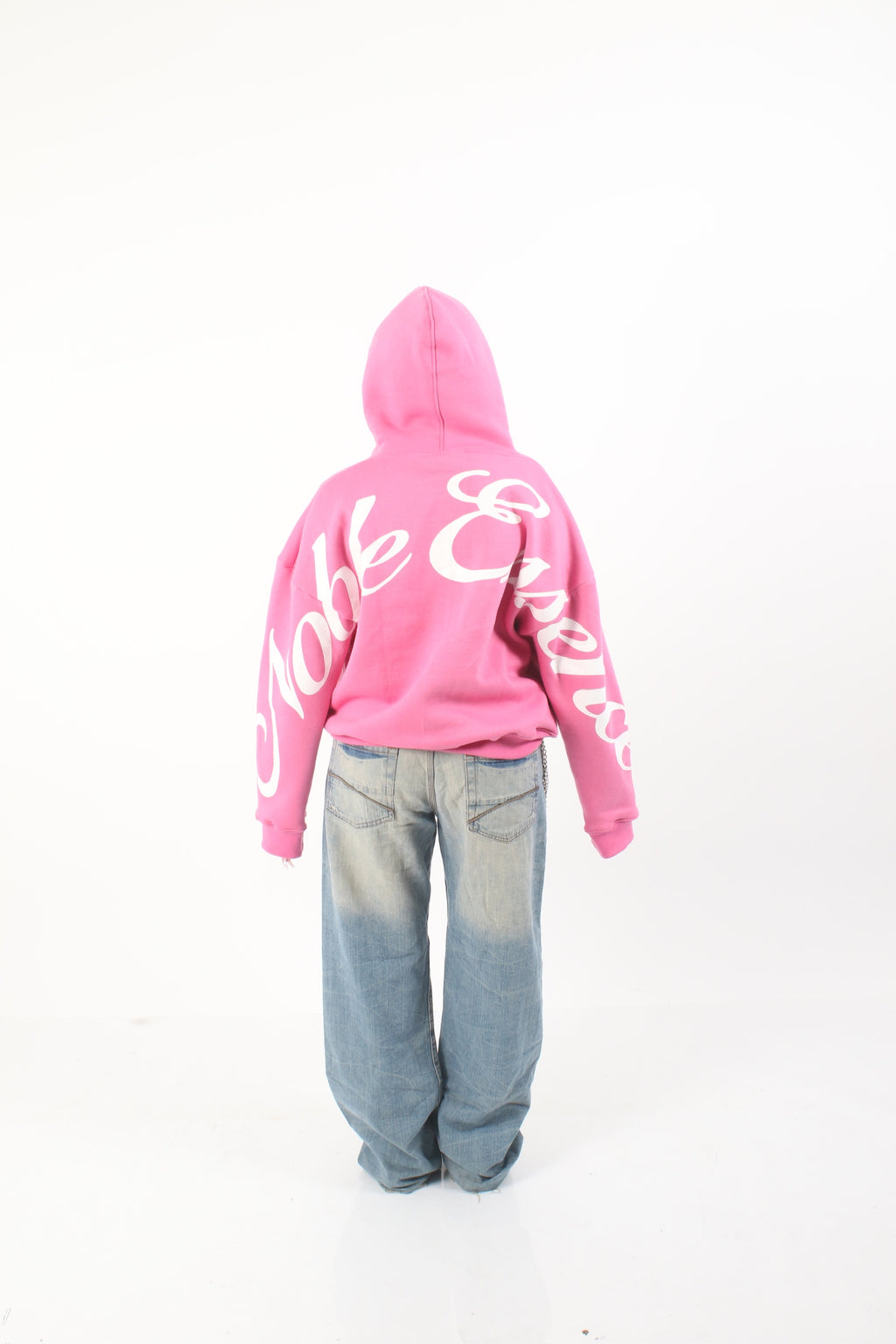 Pink Statement Hoodie